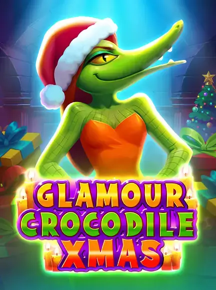 Glamour Crocodile Christmas